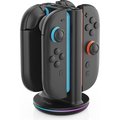 Obrázok pre výrobcu iPega SW2051 Nabíjecí Stanice s RGB pro JoyCon Ovladače Nintendo Switch 2 Black
