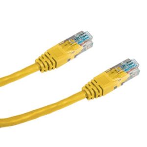 Obrázok pre výrobcu DATACOM Patch cord UTP CAT5E 1,5m žlutý