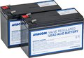 Obrázok pre výrobcu AVACOM AVA-RBP02-12072-KIT - baterie pro UPS Belkin, CyberPower, Dell, EATON, Effekta, FSP Fortron,