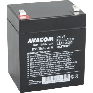 Obrázok pre výrobcu AVACOM baterie 12V 5Ah F2 HighRate (PBAV-12V005-F2AH)