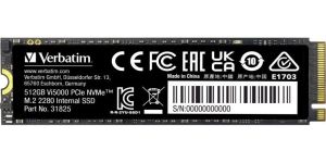 Obrázok pre výrobcu VERBATIM SSD Vi5000 Internal PCIe NVMe M.2 SSD 512GB , W2500/ R 5000 MB/s