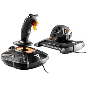 Obrázok pre výrobcu Thrustmaster Joystick T16000M FLIGHT PACK + plynový pedál + pedálová sada, pro PC