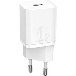 Obrázok pre výrobcu Baseus CCSUP-B02 Super Si Quick Nabíječka USB-C 20W White