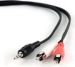 Obrázok pre výrobcu Gembird kabel audio JACK 3,5mm M / 2x RCA (CINCH) M 5M