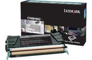 Obrázok pre výrobcu Lexmark C746, C748 Black High Yield Return Program Toner Cartridge 12K
