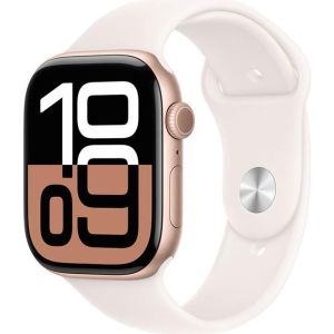 Obrázok pre výrobcu Apple Watch Series 10 GPS 42mm Rose Gold Aluminium Case with Light Blush Sport Band - M/L