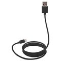 Obrázok pre výrobcu Canyon CNS-MFICAB01B, 1m kábel Lightning/USB, MFI schválený Apple, čierny