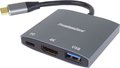 Obrázok pre výrobcu PremiumCord adaptér USB-C na HDMI, USB 3.0 a PD