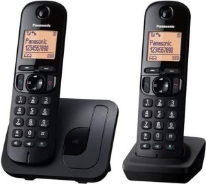 Obrázok pre výrobcu Panasonic KX-TGC212FXB telefon bezsnurovy DECT / cierny 2x