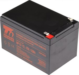 Obrázok pre výrobcu Akumulátor T6 Power NP12-12, 12V, 12Ah