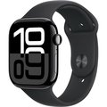 Obrázok pre výrobcu Apple Watch Series 10 GPS 42mm Jet Black Aluminium Case with Black Sport Band - M/L