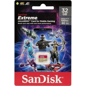 Obrázok pre výrobcu SanDisk Extreme microSDHC 32GB Mobile Gaming