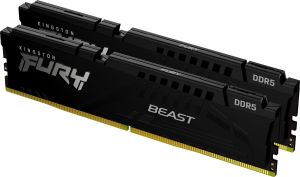 Obrázok pre výrobcu Kingston FURY Beast DDR5/16GB/5200MHz/ CL40/2x8GB/Black