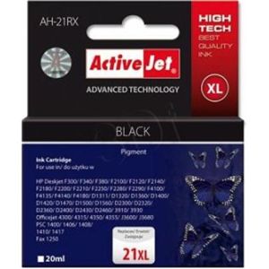 Obrázok pre výrobcu Náplň ActiveJet HP alternatívny C9351(no.21) XL black 20ml ref.(HP XL 12ml)