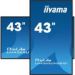 Obrázok pre výrobcu 43" iiyama LH4365UHSB-B1:IPS,4K UHD,Android, 24/7