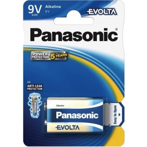 Obrázok pre výrobcu PANASONIC Alkalické baterie EVOLTA Platinum 6LR61EGE/1BP 9V (1ks)