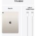 Obrázok pre výrobcu Apple iPad Air 13"/(M3) Wi-Fi + Cellular/12,9"/2732x2048/8GB/128GB/iPadOS18/Starlight