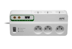 Obrázok pre výrobcu APC Home/Office SurgeArrest 6 Outlets with Phone and Coax Protection 230V France