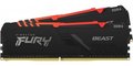 Obrázok pre výrobcu Kingston FURY Beast/DDR4/ 16GB/3600MHz/CL17/ 2x8GB/RGB/Black