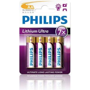 Obrázok pre výrobcu Philips baterie AA Ultra lithium - 4ks
