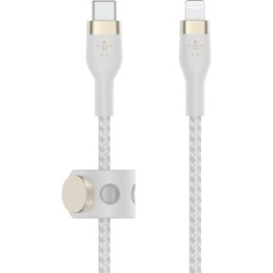 Obrázok pre výrobcu Belkin kabel USB-C s konektorem LTG,3M bilý pletený