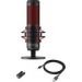 Obrázok pre výrobcu HyperX QuadCast - USB Microphone (Black-Red) - Red Lighting (HX-MICQC-BK) - Mikrofon