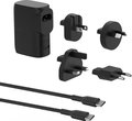Obrázok pre výrobcu Belkin Hybrid Wall Charger 25W + Power Bank 5K + Travel Adapter Kit - Black