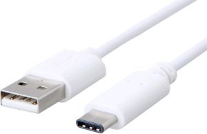Obrázok pre výrobcu Kabel C-TECH USB 2.0 AM na Type-C kabel (AM/CM), 1m, bílý