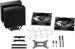 Obrázok pre výrobcu Be quiet! chladič CPU PURE ROCK PRO 3 Black / 2x120mm PWM fan / 6xheatpipe / černý