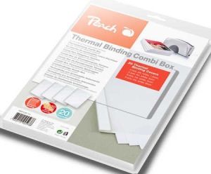 Obrázok pre výrobcu PEACH Thermal Binding Covers Combi Box A4 PBT100-14