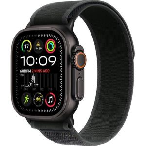 Obrázok pre výrobcu Apple Watch Ultra 2 GPS + Cellular 49mm Black Titanium Case with Black Trail Loop - S/M