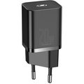 Obrázok pre výrobcu Baseus CCSUP-B01 Super Si Quick Nabíječka USB-C 20W Black