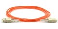 Obrázok pre výrobcu Optický patch cord duplex SC-SC 50/125 3m MM OM4