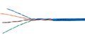 Obrázok pre výrobcu Kabel U/UTP Cat5e AWG24 PVC Eca modrý 305m