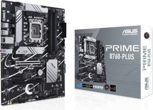 Obrázok pre výrobcu ASUS MB Sc LGA1700 PRIME B760-PLUS, Intel B760, 4xDDR5, 1xDP, 1xHDMI, 1xVGA, ATX