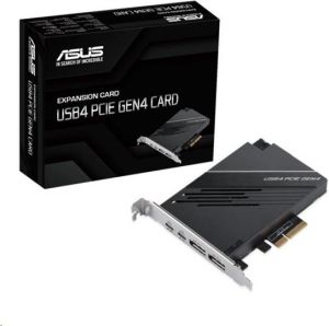 Obrázok pre výrobcu ASUS USB4 PCIe Gen4 Card - rozširujúca karta dual USB4 (USB-C), DP, PCIe 4.0x4