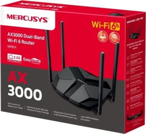 Obrázok pre výrobcu MERCUSYS MR85X, AX3000 Wireless Dual Band Router