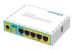 Obrázok pre výrobcu MIKROTIK RouterBOARD hEX PoE lite + L4 (650MHz, 64 MB RAM, 5xLAN switch, USB, plastic case, zdroj)