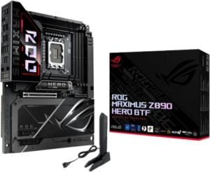 Obrázok pre výrobcu ASUS MB Sc LGA1851 ROG MAXIMUS Z890 HERO BTF, Intel Z890, 4xDDR5, WiFi, 1xHDMI, 2xThunderbolt