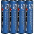 Obrázok pre výrobcu AgfaPhoto Power alkalická batéria 1.5V, LR03/AAA, shrink 4ks