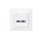 Obrázok pre výrobcu Netrack zásuvka kompletný 2xRJ45 8p8c UTP Cat5e LSA