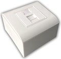 Obrázok pre výrobcu Modul.dat.zásuvka UTP CAT5E 1xRJ45 na i pod omítku