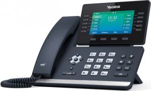 Obrázok pre výrobcu Yealink SIP-T54W, IP Tel, PoE, 4,3" bar. LCD, 10, prog. tl, GigE