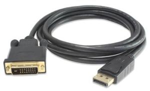 Obrázok pre výrobcu PremiumCord DisplayPort na DVI kabel 5m  M/M