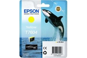 Obrázok pre výrobcu Epson T7604 Ink Cartridge Yellow