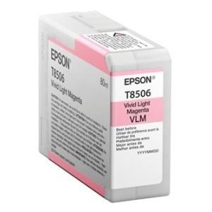 Obrázok pre výrobcu Epson Singlepack Photo Light Magenta T850600 UltraChrome HD ink 80ml