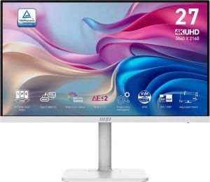 Obrázok pre výrobcu MSI Modern MD272UPHW 27"/IPS/4K UHD/ 60Hz/4ms/White/3R