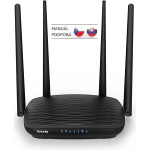 Obrázok pre výrobcu Tenda AC5 WiFi AC Router 1200Mb/s, VPN server/klient, WISP, Universal Repeater, 4x5dBi antény