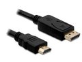 Obrázok pre výrobcu Delock kabel DisplayPort samec na HDMI samec, délka 1m