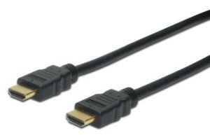 Obrázok pre výrobcu Digitus kábel, HDMI, HDMI na HDMI, v1.4(w/ethernet), M/M, 3.0m